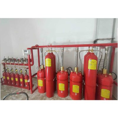 качество Galvanized Steel FM200 Fire Suppression System Fire Extinguisher 120L Capacity завод