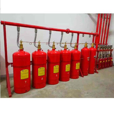 качество Red FM200 Pipe Network System 4.2MPa / 5.6MPa Mixed Gas Fire Suppression System завод