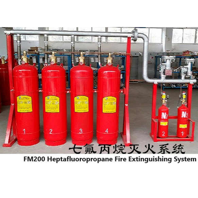 качество Gas Suppression System FM200 Cylinder Non Polluting Pipeline Network Type завод