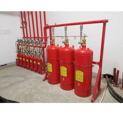Красный без запаха Hfc227ea FM200 Система подавления газа Высокая безопасность Экологически чистые