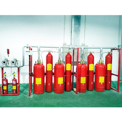 Система высокой безопасности FM200 трубопроводной сети 70L - 180L HFC 227ea Система пожаротушения
