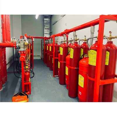 90Ltr FM200 Пропускная система поршневого потока Огнетушительное оборудование Электрический режим ручного запуска