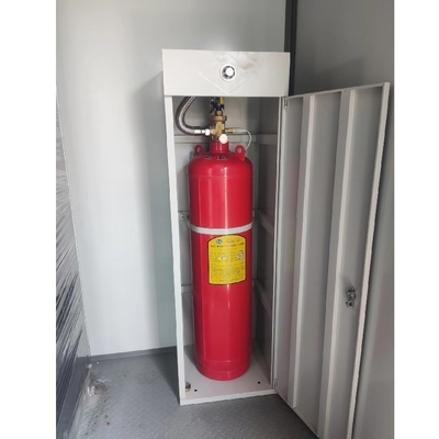 FM200 Система пожаротушения шкафа 120L Вместимость закрытый наводнение DC 24V 1.5A