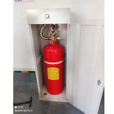 120L FM200 HFC227ea Красный цилиндр газового огнетушителя 2,5 МПа