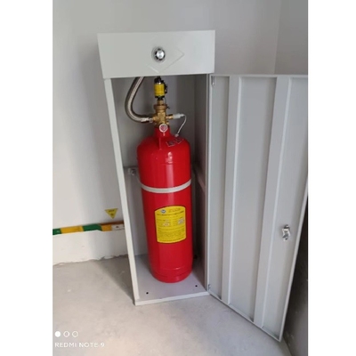 120L FM200 HFC227ea Красный цилиндр газового огнетушителя 2,5 МПа