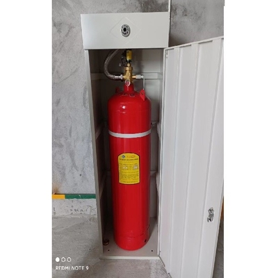 100L FM200 Hfc-227ea Кабинет огнетушителя Одно бутылочко 2,5 МПа
