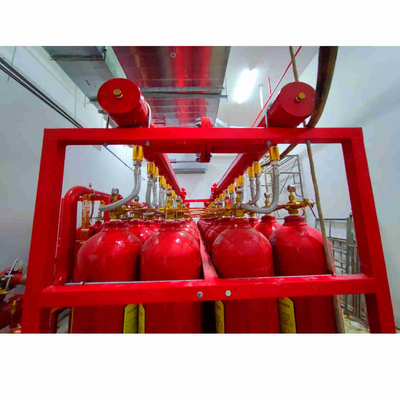 IG 541 Система пожаротушения с инертным газом Мощность 70L 80L 90L Тип трубопровода
